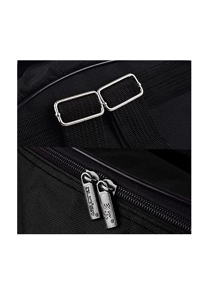 Trampet Sırt Çantası Kılıfı, Omuz Kayışı Naylon Kumaş ile 14 Inç Tambur Çantası, Drum Sticks Için Dış Cepler Müzik Kitabı Koruyucu Uygun Taşıma (Black) indirimleri