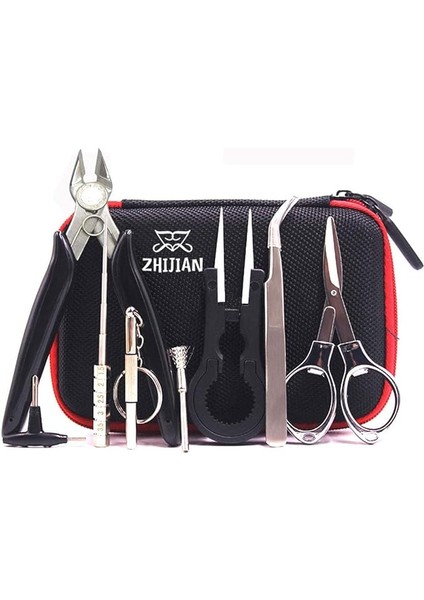 Kendin Yap Alet Seti, En Yeni Bobin Jig-Sarma Seti, Seramik Cımbız, Bobin Seti, Tel Kesici, Katlanır Makas, Makara Fırçası, Makara Için Tornavida, Hediye Olarak (Yeni)