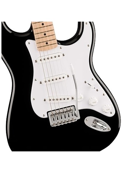 Squier Sonic Stratocaster Black - Maple Elektro Gitar modelleri