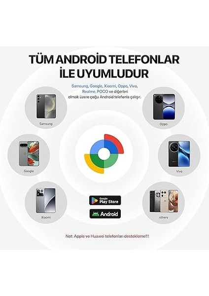 Lifetag Android ile Uyumlu Smart Tag Google Için Lisanslı Akıllı Takip Cihazı - Beyaz (Sadece Androıd ile Uyumludur) fiyatları