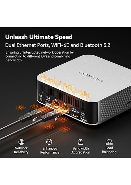 A8 Max Mini Pc, Amd Ryzen 7 8745HS, 2.5gbps Çift Lan Bağlantı Noktalı Mini Oyun Bilgisayarı, 32 GB Ddr5 1tb M.2 2280 Nvme Gen4*4 Ssd, Mini Pc Windows 11 Pro/wi-Fi 6e/bt 5.2/usb4/8k fırsatları