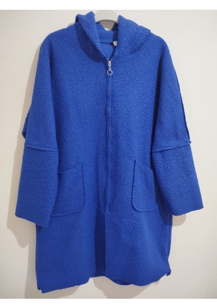 Üstün Kalite, Battal Seri Kışlık, Kapüşonlu Buklet Kaban