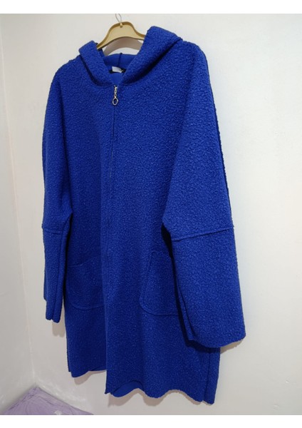 Üstün Kalite, Battal Seri Kışlık, Kapüşonlu Buklet Kaban