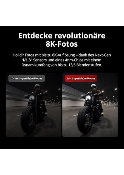 Osmo Action 5 Pro Adventure Combo, 1/1,3 Inç Sensörlü Aksiyon Kamerası 4k, 3 Pilli 12 Saat Uzatılmış Pil Ömrü, Sabitleme, Çift OLED Dokunmatik Ekran, Seyahat Için Mini Aksiyon Kamerası, Vlog fiyatları