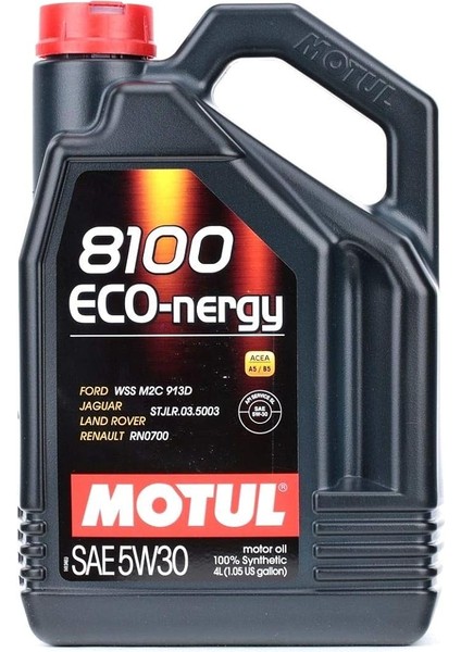 8100 Eco-Nergy 5W30 4lt