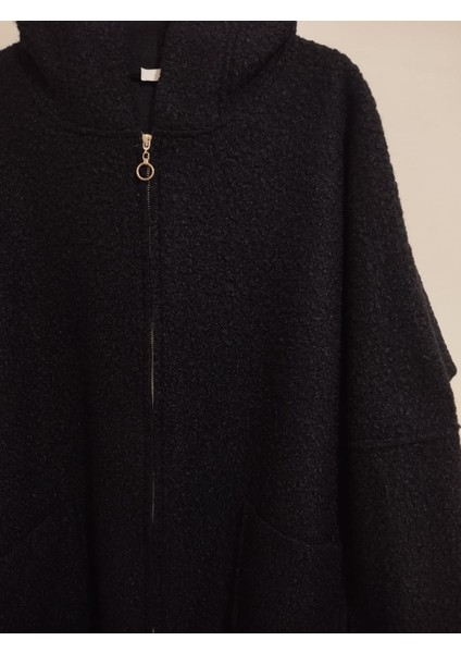 Üstün Kalite, Battal Seri Kışlık, Kapüşonlu Buklet Kaban fiyatları