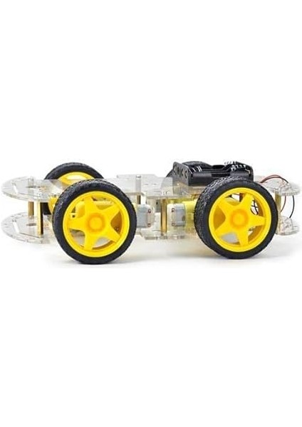 Rex Chassis Serisi 4WD Çok Amaçlı Mobil Robot Platformu - Şeffaf modelleri