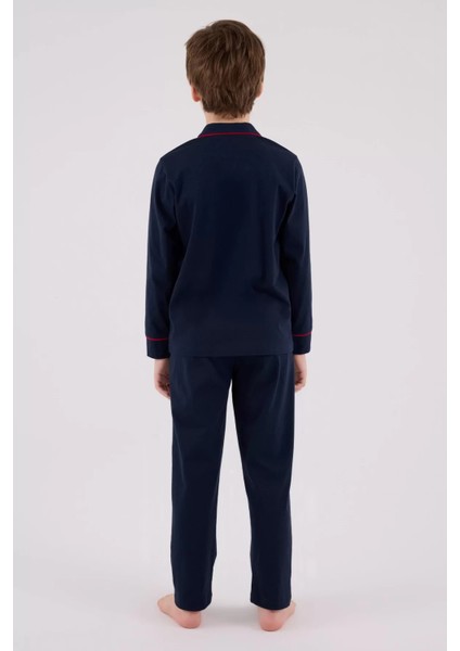 U.s. Polo Assn Gömlek Pijama US2234-4 Lacivert fırsatları