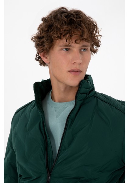 Erkek Koyu Yeşil Mont 50310209-VR079 fiyatları