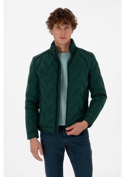 Erkek Koyu Yeşil Mont 50310209-VR079 modelleri