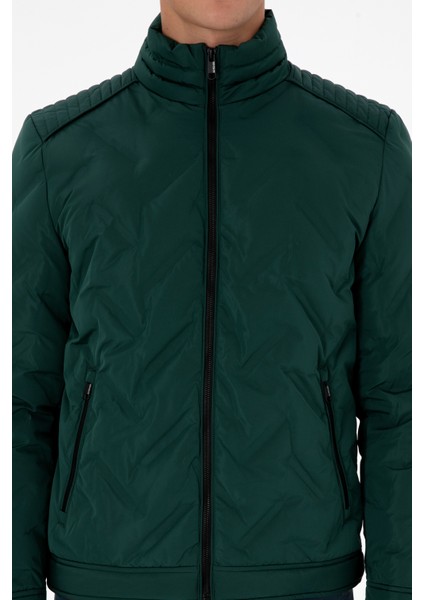 Erkek Koyu Yeşil Mont 50310209-VR079