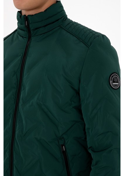 Erkek Koyu Yeşil Mont 50310209-VR079