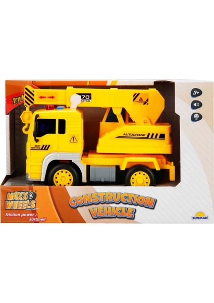 Bfs Nessiworld Sesli ve Işıklı Inşaat Araçları 20 cm indirimleri