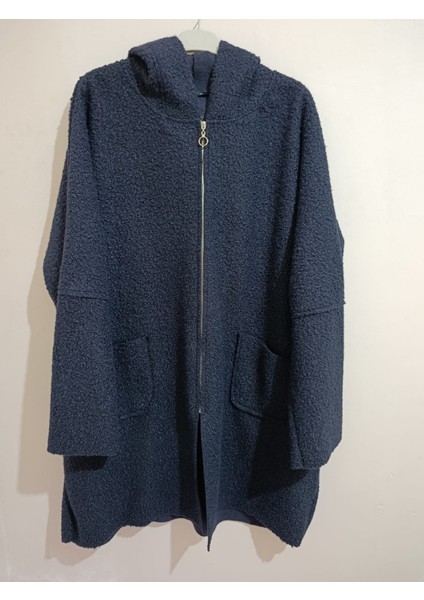 Üstün Kalite, Battal Seri Kışlık, Kapüşonlu Buklet Kaban