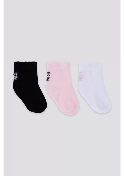 U.s. Polo Assn Kız Bebek Çorap USB2209 Siyah