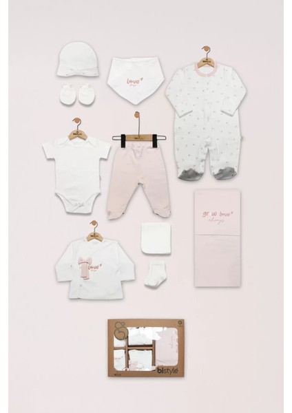 Bistyle Grow In Love 10'lu Hastane Çıkışı 11101 Pembe Ekru