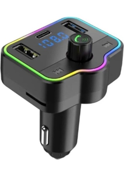 Çift USB Bağlantılı Wireless Fm Transmitter Müzik Kiti