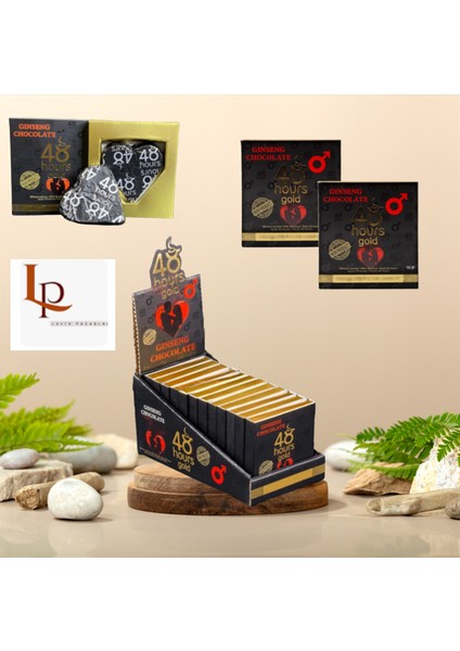 48 Hours1 Ginseng Çikolata Performans1 Arttrıcı2 Ginseng Erkek ve Kadınlara Özel Güç3 Etkili ENERJIK22 Gizli Gönderim 1 Paket 12 Adet