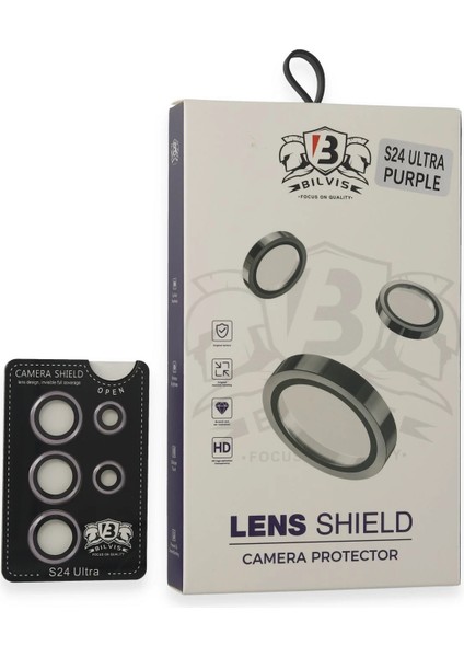 Lvsqvr Newface Samsung Galaxy S24 Ultra Bilvis Titan Kamera Lens - Derin Mor fiyatları