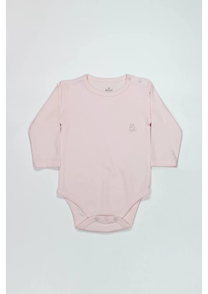Bistyle Natural Basic Style Uzun Kol Body 17104 Pembe