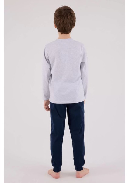 U.s. Polo Assn Uzun Kol Pijama Takım US2206-4 Karmelanj fırsatları