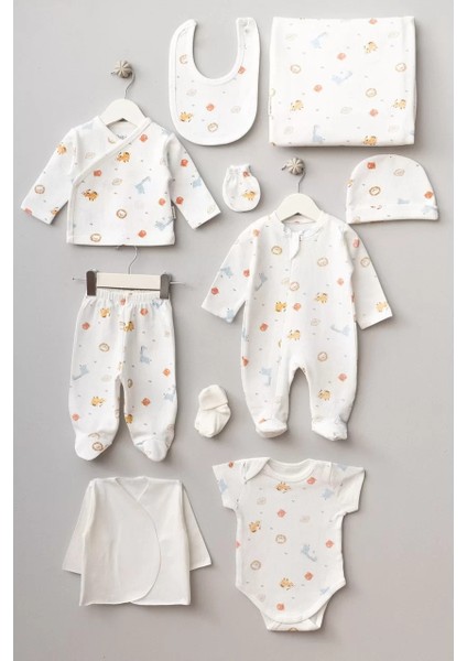 Bebitof Panter 10 Parça Hastane Çıkışı 10113 Ekru