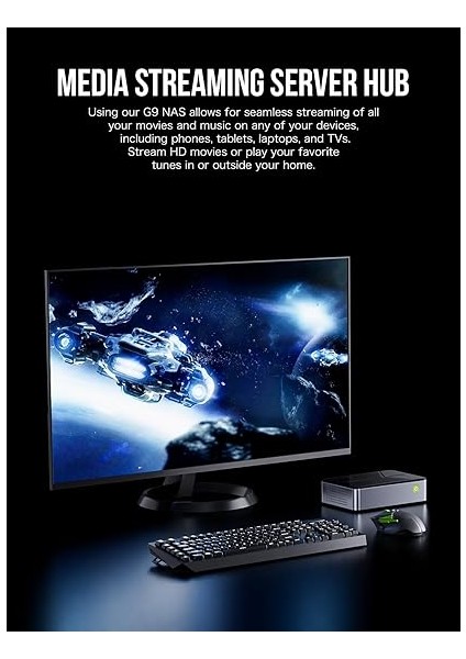 G9 Intel N150 Işlemci, 12GB Ddr5 5500MHZ Ram + 64GB Emmc, 512GB Ssd, 2x2.5g Ethernet Linux + Win 11 Pro Mini Pc fırsatları