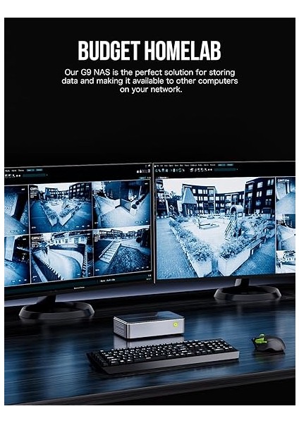 G9 Intel N150 Işlemci, 12GB Ddr5 5500MHZ Ram + 64GB Emmc, 512GB Ssd, 2x2.5g Ethernet Linux + Win 11 Pro Mini Pc indirimleri