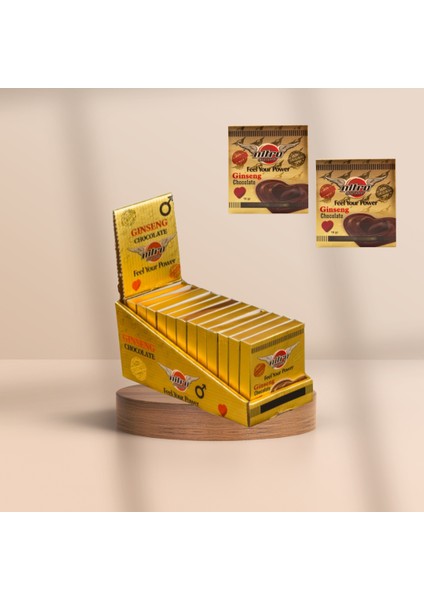 Nitromax1 Ginseng Çikolata Performans1 Arttrıcı2 Ginseng Erkek ve Kadınlara Özel Güç3 Etkili ENERJIK22 Gizli Gönderim 1 Paket 12 Adet fiyatları