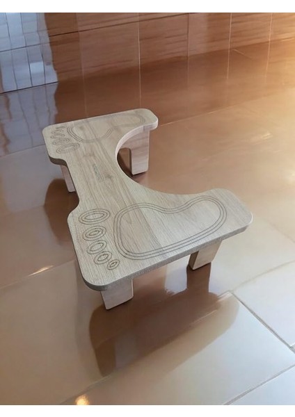 Gift Store Elis Hediyelik Wc Çömelme Ayak Taburesi, Basamak Taburesi, Tuvalet Taburesi, Klozet Ayaklığı EH013