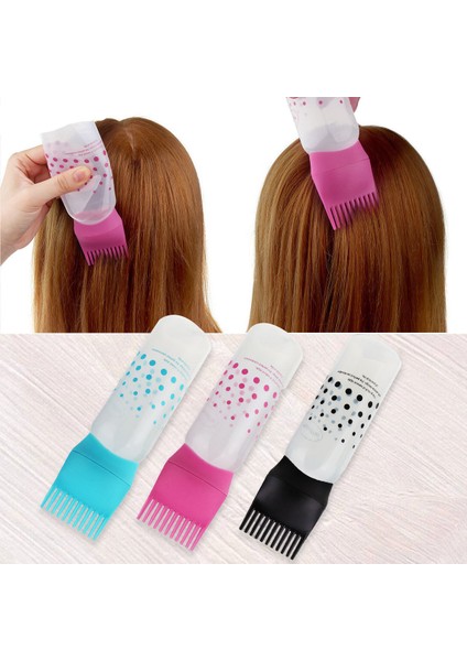 Taraklı Saç Boya ve Bakım Uygulama Şişesi – Pratik ve Kontrollü Kullanım