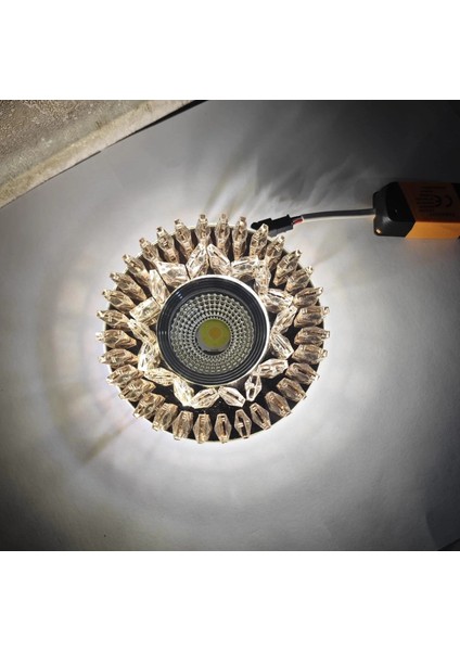 Sunled 8196 Cam Spot Kasası 5W Beyaz Işık LED Çerçeveli Günışığı - Priz ve Anahtar Için Uyumlu Çerçeve fiyatları