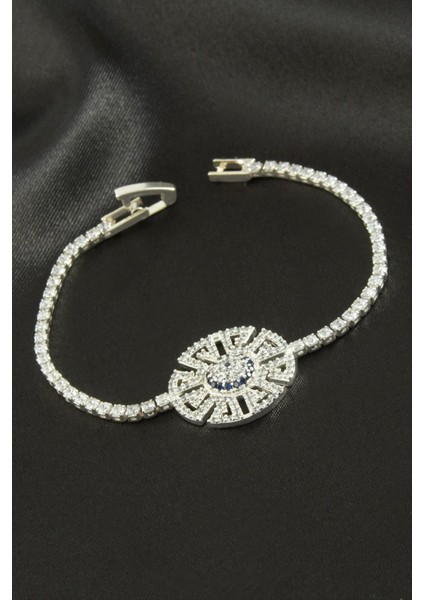 Nazar Zirkon Taşlı Çocuk Bileklik 16 cm fiyatları