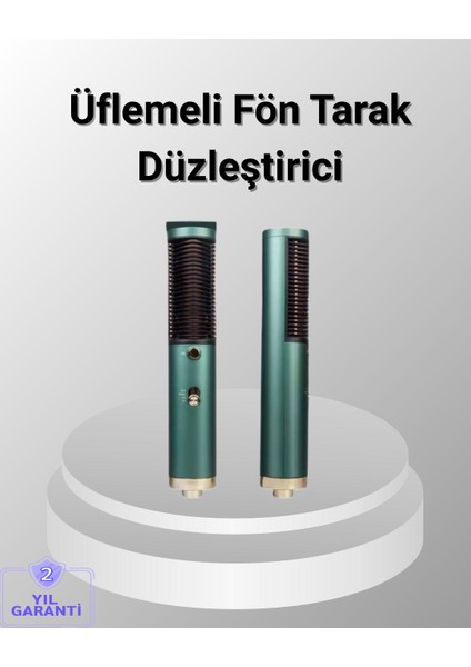 200°C Seramik Plakalı Saç Düzleştirici – Elektriklenme Önleyici Iyon Teknolojisi