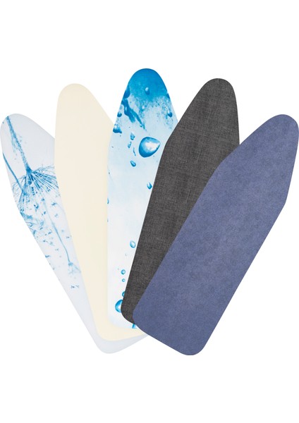 005-01- 135X45CM (D) Ütü Masası Kılıfı- 2mm Süngerli Karışık Desenli