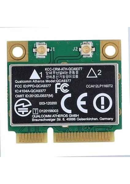 2,4 Ghz 5 Ghz Çift Bant Pcı Express (Pcıe) Kablosuz Adaptör -Pcıe Wifi Kartı -Pcıe Kablosuz Kart -Pcıe Wi-Fi Adaptörü Qualcomm Atheros Kablosuz Ağ Adaptörü fiyatları