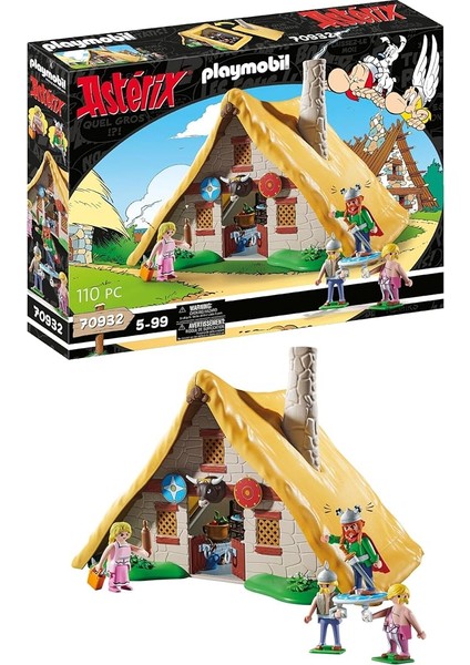 Asterix 70932 Majestix Kulübesi, 5 Yaşından Büyük Çocuklar Için Oyuncak