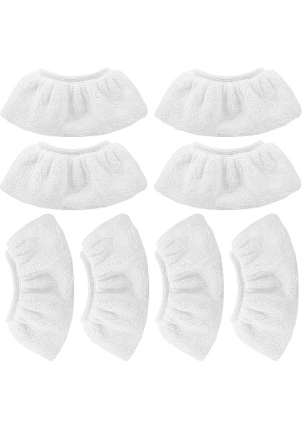8 Mikrofiber Kapak Seti Kärcher Buharlı Temizleyici Aksesuarları Için Uyumlu Easyfix Sc 2, Sc 3, Sc 4, Sc 5 (El Memesi Için)