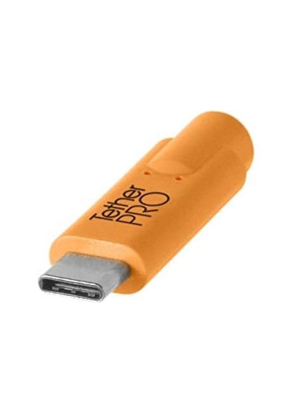 Tools Tetherpro Usb-C To 3.0 Micro-B Right Angle - Dik Açı Bağlantı Kablosu 15' (4.6m) Dslr Kamera, Turuncu modelleri