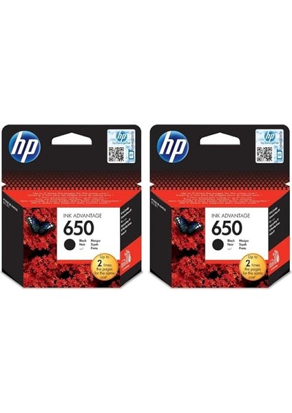 650 Siyah 2 Li Set Kartuş