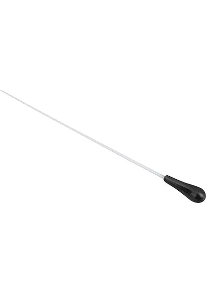 Profesyonel Orkestra Iletişim Baton Müzik Direktörü Baton Iletken Sopa Hassas Kontrol Için Ergonomik Saplamalı Saplama Pürüzsüz Hareket Çok Yönlü Müzik Türleri (Black) fırsatları