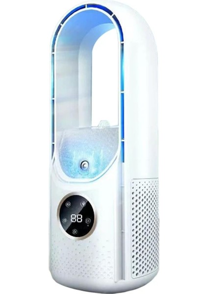 Klima, Serin Klima, USB ile Çalışan Soğutma Fanı - Ev/yatak Odası/ofis Için 6 Nem Seviyesi ve Hız, Tip 1