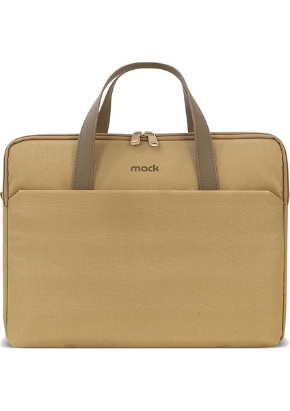 MCE-1513 Nova Eco Çevre Dostu Laptop Çantası, 15.6 Inç Bilgisayar Çantası, Kadın ve Erkek Notebook Çantası, Ykk Fermuarlı Macbook Çantası, Iş ve Evrak Çantası, Camel