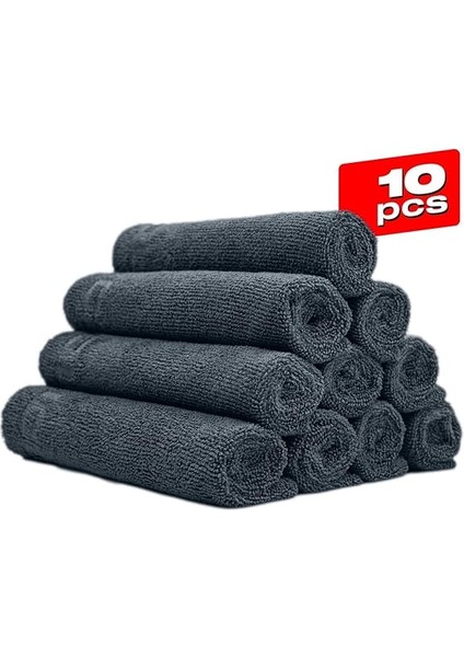 Wipe&buff Mikrofiber Seramik Kaplama Uygulama Bezi 10'lu Paket, Tüy Bırakmaz Detailing Bezi, Çift Taraflı Araç Içi Bakım,temizlik Bez modelleri