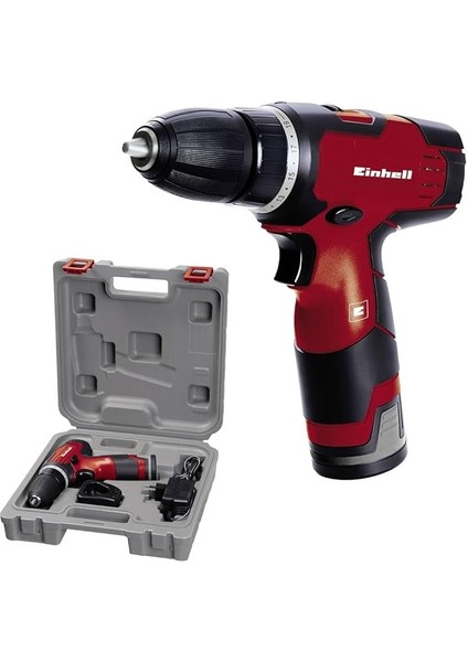 Akülü Vidalama Th-Cd 12-2 Li (12 V, 1,3 Ah, 24 Nm, Hızlı Durdurma, 2 Vitesli Şanzıman, 20 Tork Ayarı, Mil Kilidi, Taşıma Çantası Dahil) - 4513660