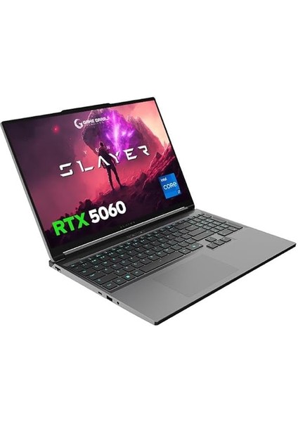 Garaj Slayer X7T-5060 C2 Intel Core I7 14650HX 32GB Ram 1tb SSD RTX5060 16" Qhd+ 180Hz IPS Freedos Oyuncu Laptop fiyatları