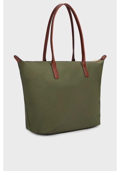 Logolu Omuz Askılı Tote Çanta Bayan Çanta AW0AW17711 Mt1 modelleri