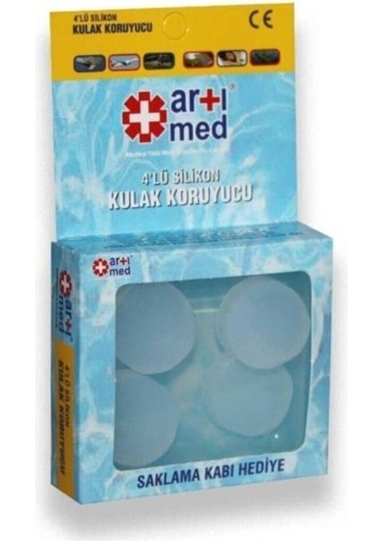 Silikon Kulak Tıkacı 4'lü