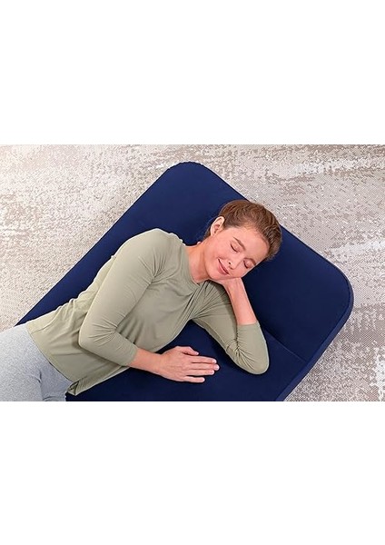 Blue Horizon Iç Ayak Pompalı Basamaklı Hava Yatağı Tek Xl/lo 185 x 76 x 28 cm indirimleri