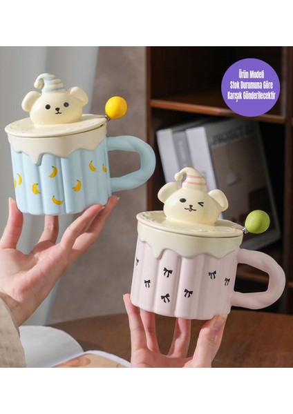 Tatlı Ayıcık Temalı Seramik Kupa modelleri